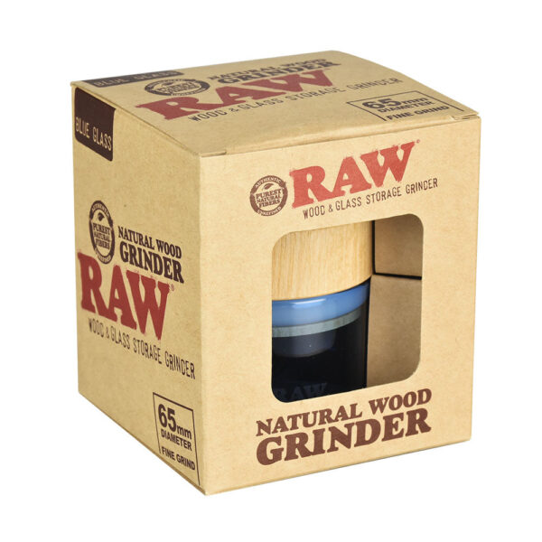 RAW Natural Wood Grinder – 65mm - Image 2