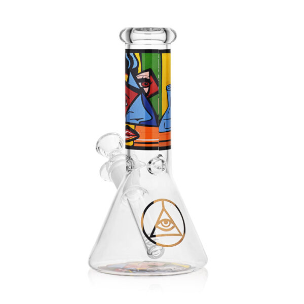Ritual Smoke – Atomic Pop 8″ Glass Beaker – Lips - Image 4