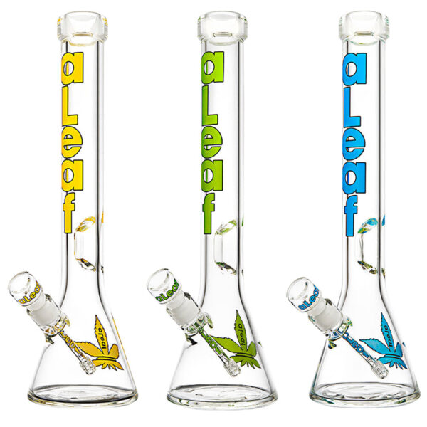 aLeaf Spec Head Beaker Water Pipe – 18″