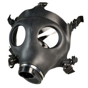 Headway Gas Mask W/ Acrylic Water Pipe – 9″-13″/Styles & Colors Vary