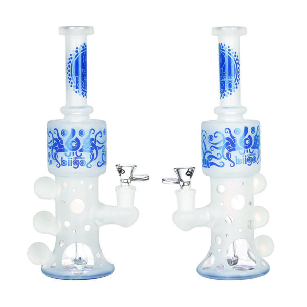 BIIGO Octopus w/ Orbs Water Pipe – 11.25″ / 14mm F - Image 2