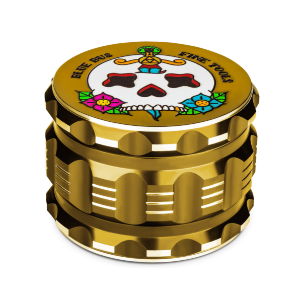 Bluebus GA 2.5 Inch Grinder Silver (Old School Edition) - Image 10