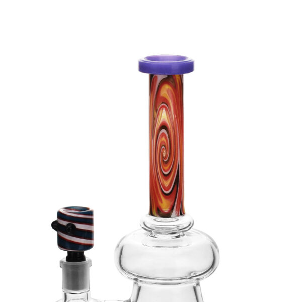 High Society – Pegasi Premium Wig Wag Hybrid Pipe (Purple) - Image 2