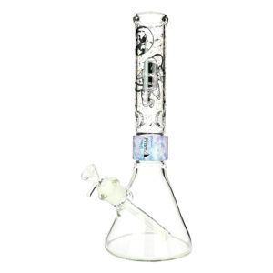 Prism Spaced Out Standard Beaker Single Stack Water Pipe – 14″/14mm F