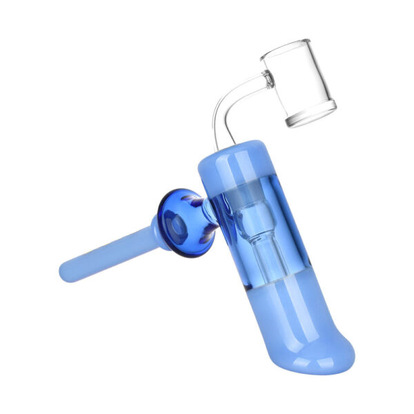 Pulsar Hammer Bubbler Concentrate Pipe – 7″ / 14mm F /  Colors Vary - Image 2