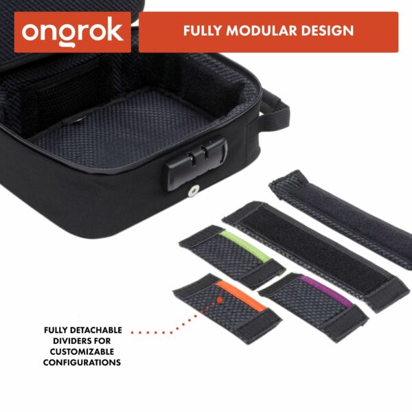 Ongrok Large Carbon-Lined Case with Combo Lock - Image 8