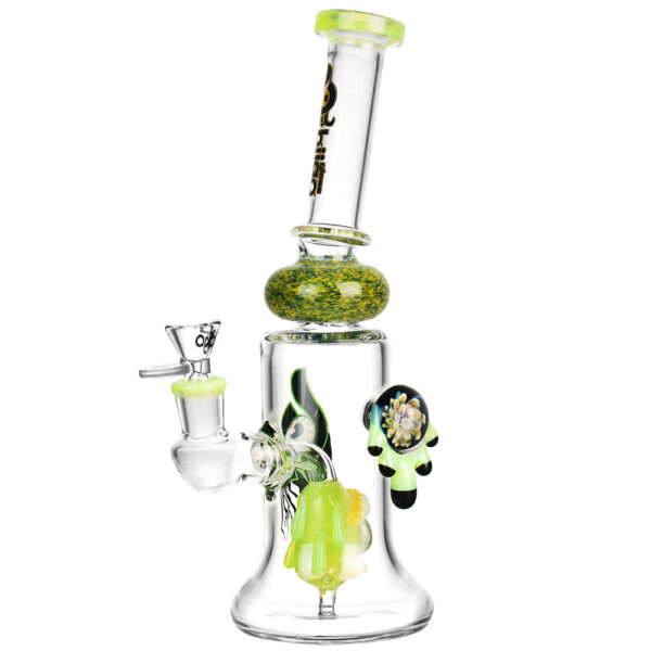 BIIGO Smiling Eyeball Water Pipe – 10.75″ / 14mm F - Image 2
