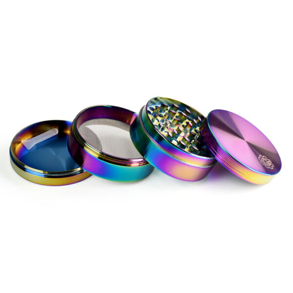 Pulsar Anodized Zinc Grinder – 4pc / 2.2″ / Chameleon - Image 3