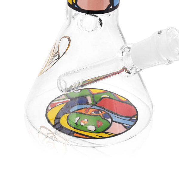 Ritual Smoke – Atomic Pop 8″ Glass Beaker – Distortion - Image 5