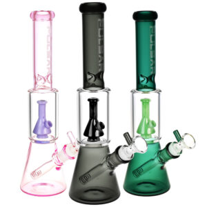 Pulsar Beaker on Beaker Water Pipe – 11.5″/14mm F/Colors Vary