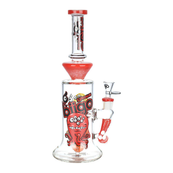 BIIGO Crazy Octopus w/ Eyeball Water Pipe – 12.25″ / 14mm F - Image 10
