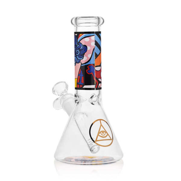 Ritual Smoke – Atomic Pop 8″ Glass Beaker – Wink - Image 3