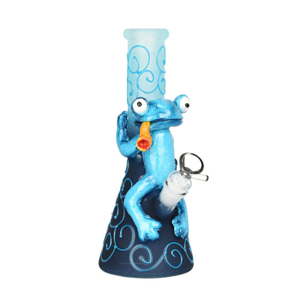 Frog King Beaker Water Pipe | 9.75″ | 14mm F - Image 2