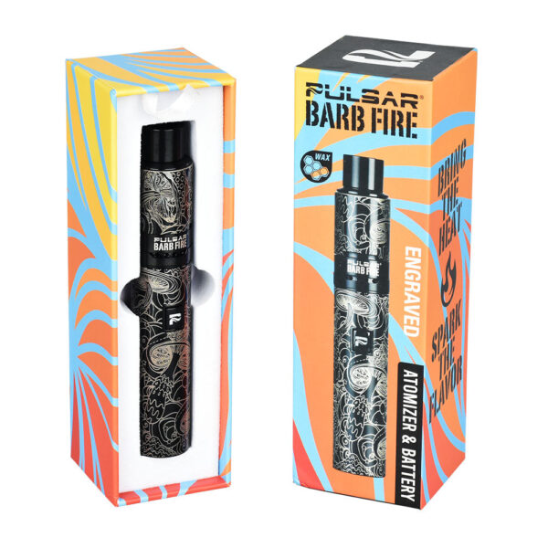 Pulsar Melting Mushrooms Variable Voltage Barb Fire Kit -1450mAh - Image 3