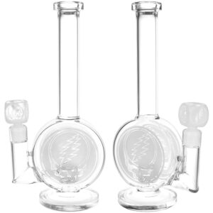 Grateful Dead x Pulsar Round Steal Your Face Water Pipe – 14.5″ / 19mm F