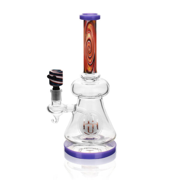 High Society – Pegasi Premium Wig Wag Hybrid Pipe (Purple) - Image 6