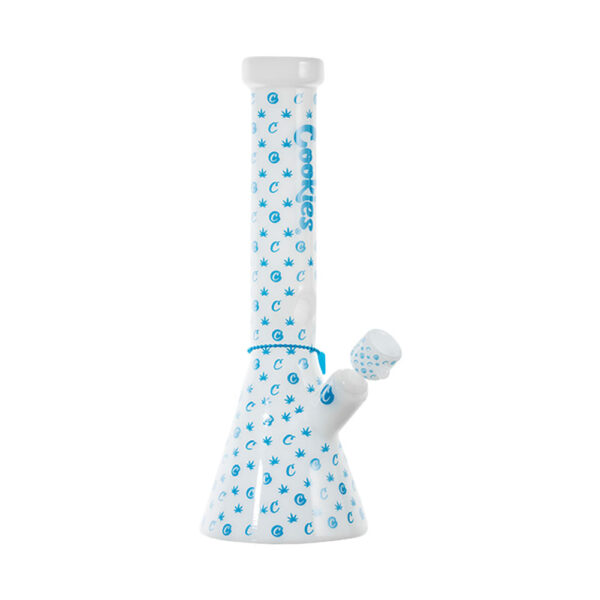 Cookies V Beaker Glass Water Pipe | 13.75″ | 14mm F
