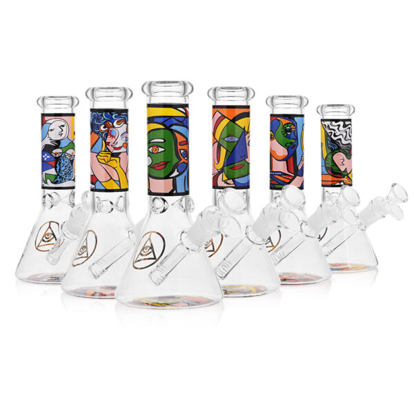 Ritual Smoke – Atomic Pop 8″ Glass Beaker – Distortion - Image 6