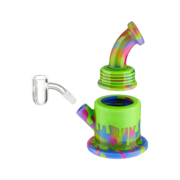 Eyce Oraflex Silicone Dab Rig | 5″ | 10mm F - Image 16