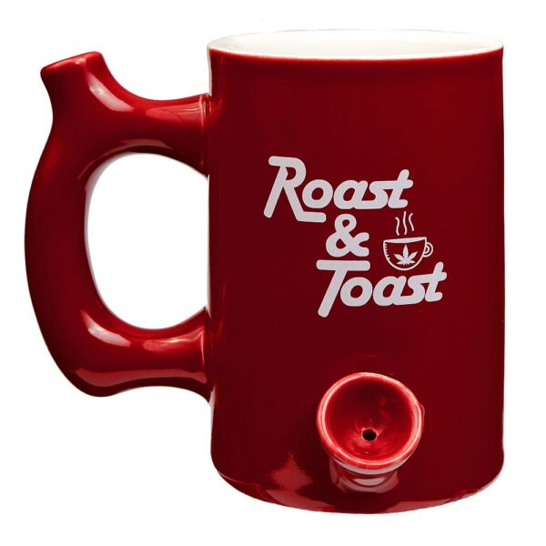 Red Premium Roast & Toast Mug - Image 6