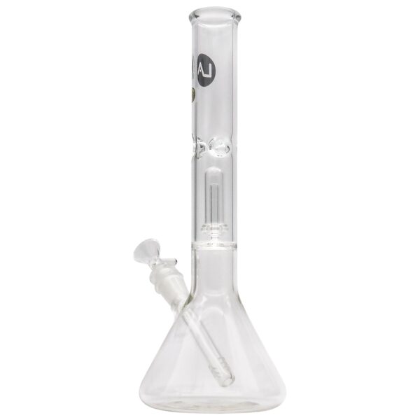 LA Pipes Single or Double Showerhead Perc Beaker Bong - Image 7
