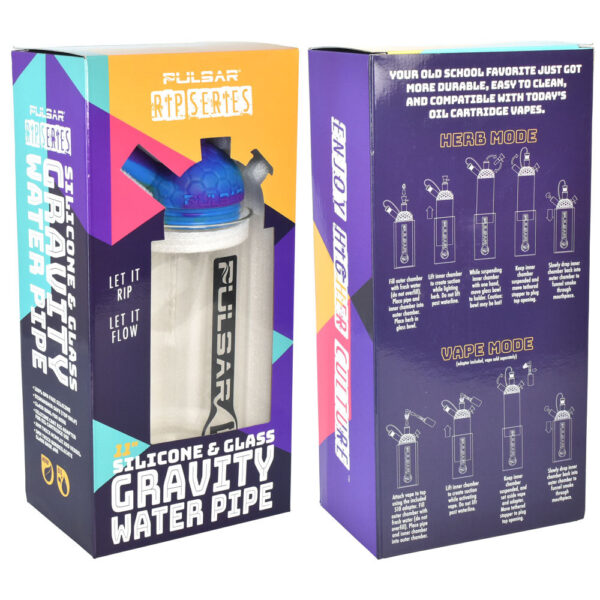 Pulsar RIP Series Silicone Gravity Water Pipe - Image 7