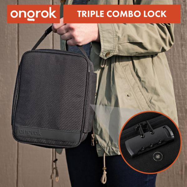 Ongrok Large Carbon-Lined Case with Combo Lock - Image 4