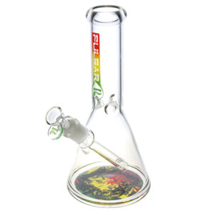 Pulsar Bottoms Up Zion Lion Water Pipe – 10″/14mm F