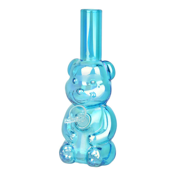 Bear Buddy Electroplated Water Pipe | 6″ | 10mm F - Image 2