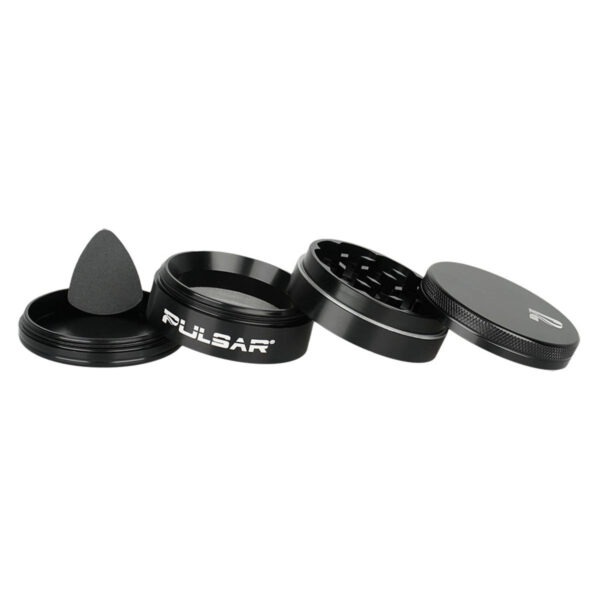 Pulsar Solid Top Aluminum Grinder – GR762 – 4pc / 2″ - Image 6