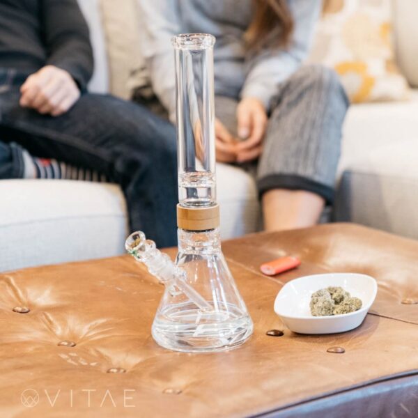 Vitae Glass 16″ Alpha Bong - Image 3