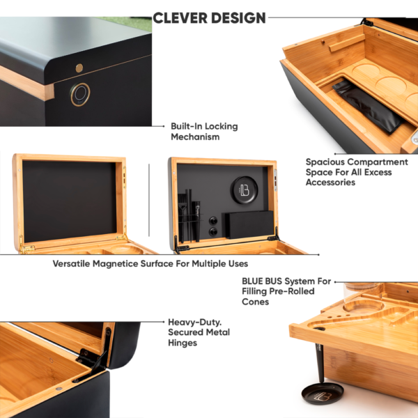 DISCOVERY 2.0 Storage Stash Box with Fingerprint Lock - Image 5
