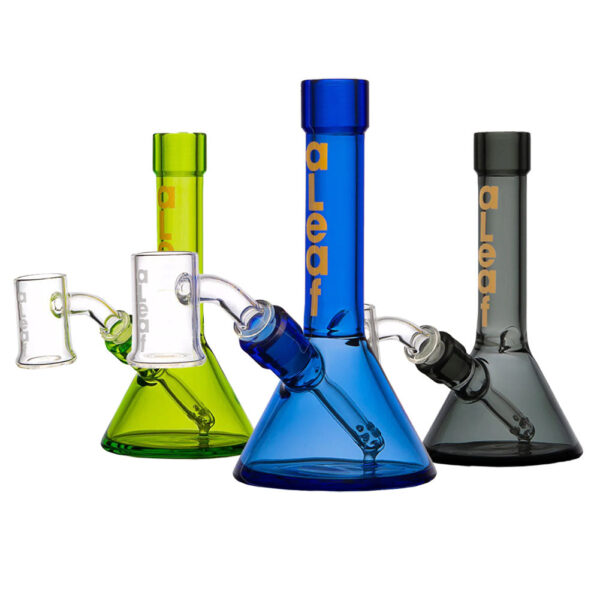 aLeaf Tiny Beaker Dab Rig | 5″ | 10mm F