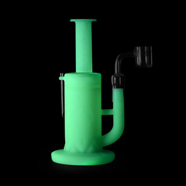 Ritual – 8.5” Silicone Sidecar Rig – UV Titanium White - Image 2