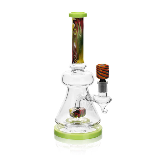 High Society | Pegasi Premium Wig Wag Hybrid Pipe (Green) - Image 4