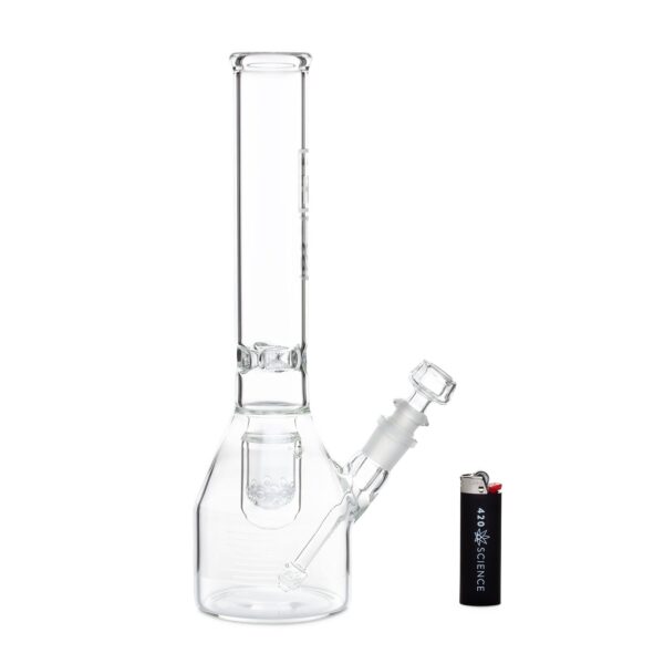 HiSi 13in Beaker Bong – U Perc - Image 2
