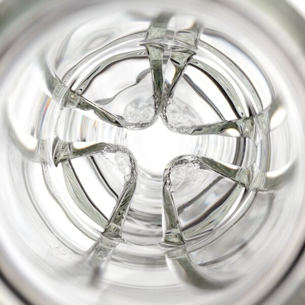 HiSi 16in Beaker Bong – Double U Perc - Image 12