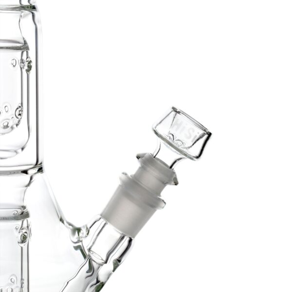 HiSi 16in Beaker Bong – Double U Perc - Image 7