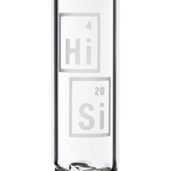 HiSi 16in Beaker Bong – Double U Perc - Image 5