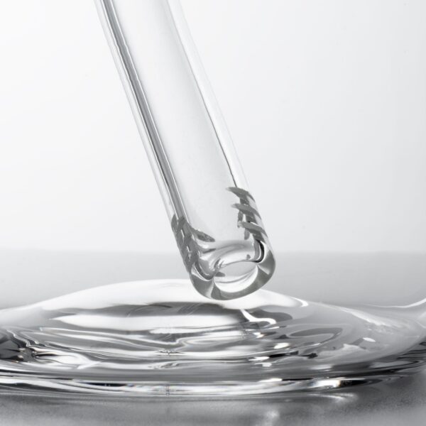 Solid Glass 12in Sculpted Neck Barrel Beaker Bong - Image 5