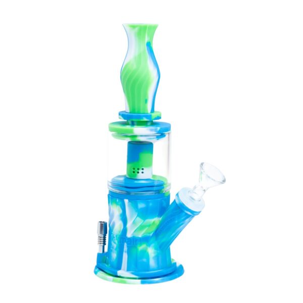 Waxmaid Silicone Four-In-One Bong/Dab Rig/Nectar Collector/Bubbler - Image 9