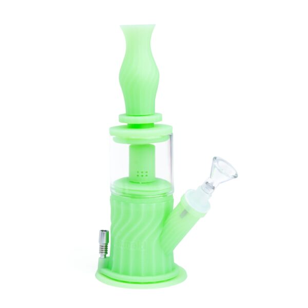 Waxmaid Silicone Four-In-One Bong/Dab Rig/Nectar Collector/Bubbler - Image 10