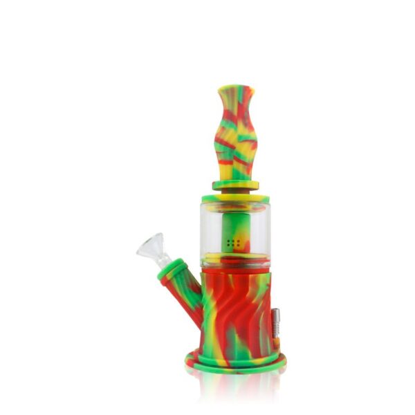 Waxmaid Silicone Four-In-One Bong/Dab Rig/Nectar Collector/Bubbler - Image 13